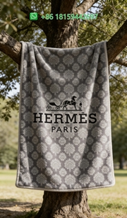Hermes Throw Blankets